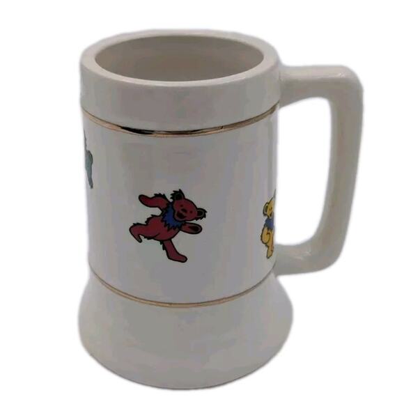 Other - Grateful Dead Rainbow Dancing Bears Stein GDM Inc 1987 Official Merchandise